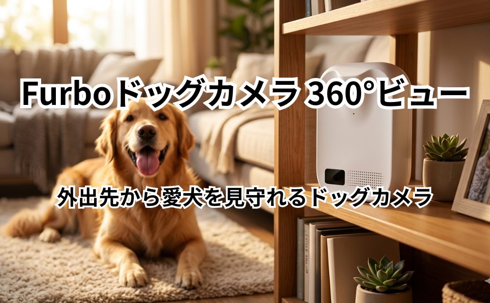 Furboドッグカメラ 360°ビューアイキャッチ