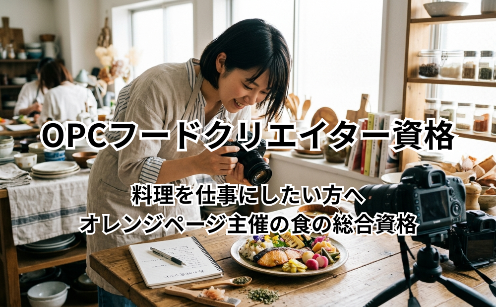 OPCフードクリエイター資格アイキャッチ