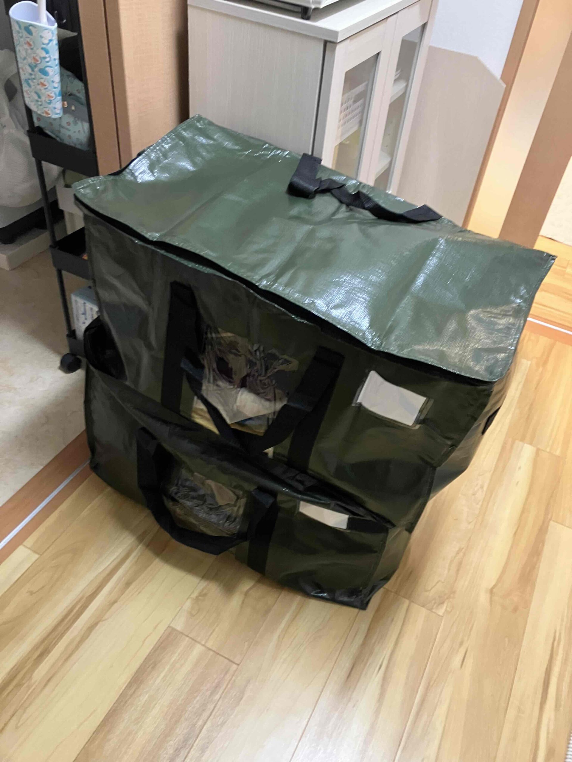 背負える大容量運搬バッグ