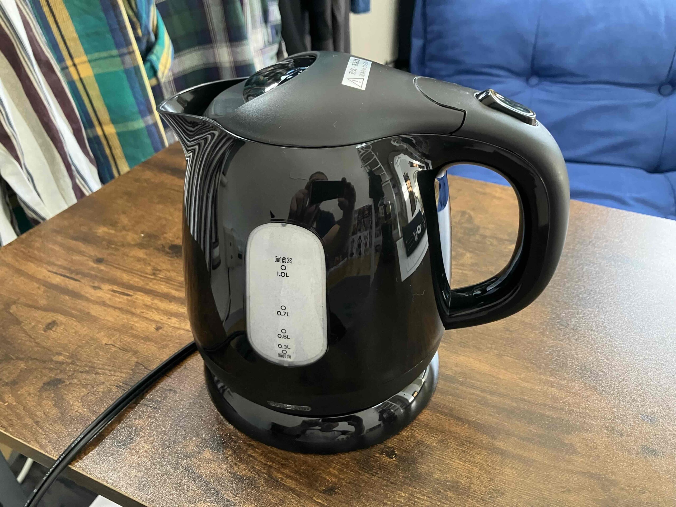 一人暮らしに1,697円のケトルで充分だった話【ヒロ・コーポレーション HKT-100】