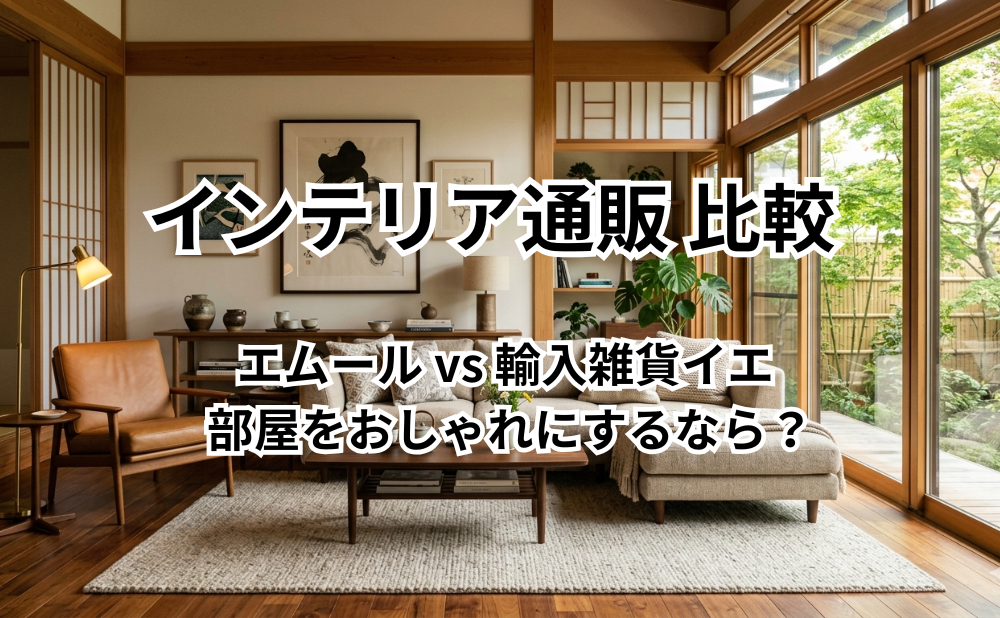 インテリア通販 比較 アイキャッチ