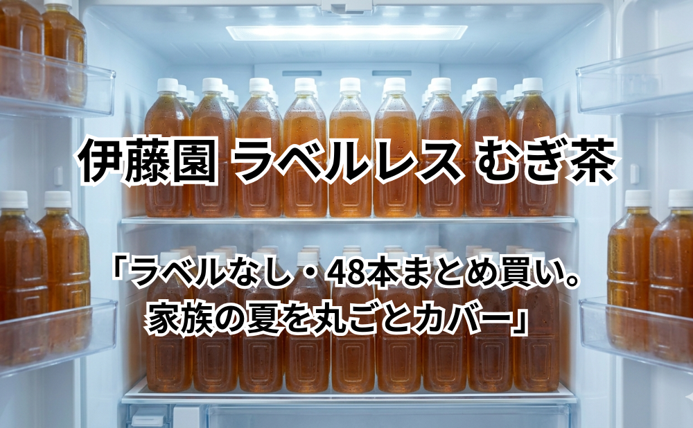 ラベルレス むぎ茶アイキャッチ