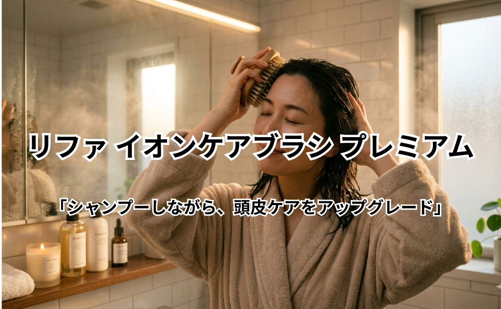 リファ イオンケアブラシ プレミアムアイキャッチ