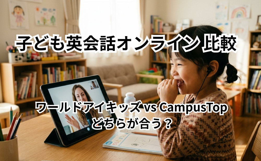 子ども英会話オンライン 比較アイキャッチ