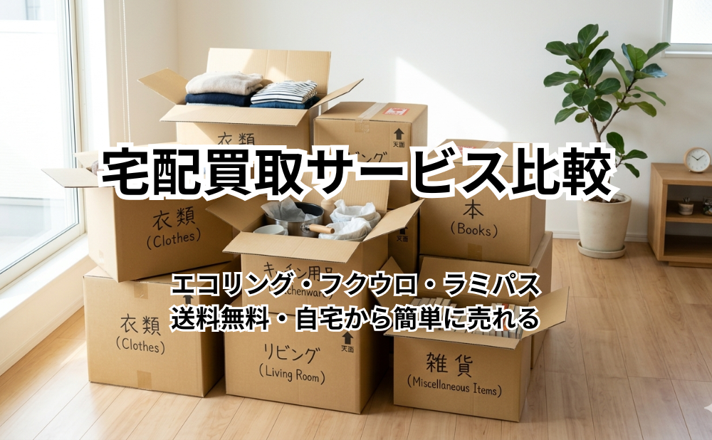 宅配買取サービス比較アイキャッチ
